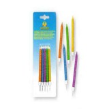 Procos Születésnapi gyertya Happy Birthday nyomtatással 10db-os szett