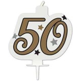 Procos Szülinapi számgyertya - 50-es szám