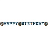 Procos űrkaland szülinapi „Happy Birthday” feliratú party banner