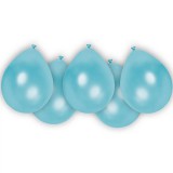 Procos Világoskék latex lufi 8db-os szett