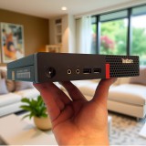 Professzionális Lenovo ThinkCentre Tiny M710Q i3-6100T/16GB/256SSD Mini PC