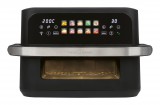 Profi Cook ProfiCook PC-FR 1313 H Dupla 10 L 2400 W Forrólevegős sütő Fekete, Rozsdamentes acél