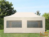 Profi prémium logiline pavilon 3x6 m, panoráma ablakkal több színben