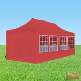 Profi professzionális aluline pavilon 4x8 m, oldalfallal több színben