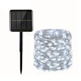 Progarden 100 micro LED-es napelemes dekor fényfüzér, hideg fehér, 7m