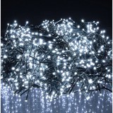 Progarden 1200 LED-es BOA fényfüzér, kültéri-beltéri hálózati, időzíthető 6/18 órás, 8 féle fényjátékkal, hideg fehér, 24 m, IP44
