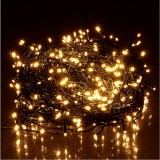 Progarden 18 m-es 240 LED-es Karácsonyi kültéri-beltéri dekor fényfüzér, hálózati adateres, meleg fehér,IP44