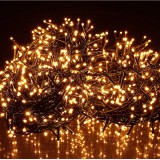 Progarden 480 LED-es Karácsonyi kültéri-beltéri dekor fényfüzér, hálózati adapteres, meleg fehér, 36 m, IP44