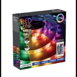 Progarden 5 m-es 150 RGB LED-es SMD5050 szalag, USB-s, távirányítóval, színes, IP44