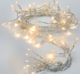 Progarden 50 LED-es elemes karácsonyi fényfüzér, meleg fehér, 5 m