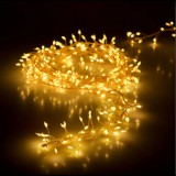 Progarden 720 micro LED-es BOA fényfüzér, kültéri-beltéri hálózati, meleg fehér, 7 m, IP44