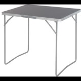 Progarden Kemping asztal hordozófüllel, összecsukható, 80 x 60 x 69 cm, szürke
