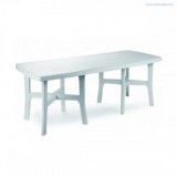 Progarden Trio Plus Asztal Feh 180-240X100Cm