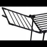 Promis Monza Összecsukható Ruhaszárító Állvány 26 x 60 x 11,6 cm - Fekete