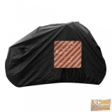 ProPlus kerékpárponyva 2 biciklihez figyelmeztető tábla tárolózsebbel