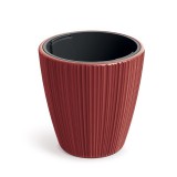 Prosperplast ORO virágcserép betéttel 34,9 cm - szín: retro piros