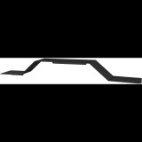 Proxa fali polc PL011-B, 112 × 12 × 15 cm, fekete (PL011-B)