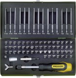 proxxon 23107 bit készlet 75 részes 1/4"