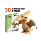Pterodactyl 3D festhető fapuzzle (Cartonic)
