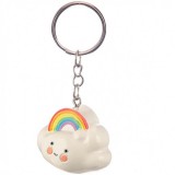 PUCKATOR Szivárványos kulcstartó