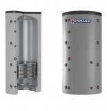 Puffer tároló 1 hőcserélős 750 liter - sarokba helyezhető tartály Cordivari 1VC 750