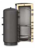 Puffer tároló - 1 hőcserélővel 1000 literes tartály melegvíz tárolás céljára. Sunsystem