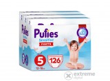 Pufies Pants Sensitive Junior bugyipelenka, 5-ös méret, 12-18 kg, 126 darab