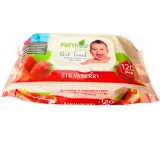 Pufy fresh eper illatú nedves törlőkendő 120db-os kiszerelésben