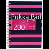 Pukka Pad Jotta Pad Navy Pink 200 lapos A4 vonalas spirálfüzet - Többfajta (A15579681)