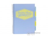 Pukka Pad Pastel project book vonalas spirálfüzet, A4, 100 lap, vegyes szín
