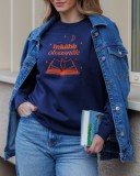 Pulóver - Inkább olvasnék - S méret