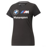 Puma BMW MMS, környakú póló, ESS, női, fekete