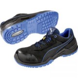 PUMA Safety Argon Blue Low 644220-43 ESD biztonsági cipő S3 Méret: 43 Fekete, Kék 1 pár