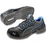 PUMA Safety Niobe Blue Wns Low 644120-39 ESD biztonsági cipő S3 Méret: 39 Fekete, Kék 1 pár