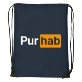 Pur hab - Sport táska navy kék