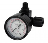 PurePro membránházba építhető nyomásmérő 0-10 bar 1/8"x1/4"