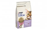 Purina CAT CHOW Sensitive Lazacban gazdag száraz macskaeledel 1,5kg