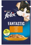 Purina FELIX FANTASTIC Csirkével aszpikban nedves macskaeledel 85g