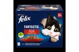 Purina FELIX FANTASTIC Házias válogatás nedves macskaeledel 24x85g