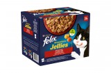 Purina Felix Sensations Jellies házias válogatás aszpikban nedves macskaeledel 24 x 85 g