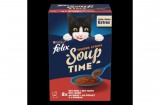Purina FELIX Soup Tender strips Házias válogatás szószban nedves macskaeledel falatkákkal 6x48g