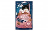 Purina FELIX Tasty Nuggets Lazac macska jutalomfalat 50 g