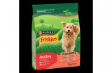 Purina FRISKIES Active Marhával száraz kutyaeledel 3kg
