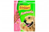Purina FRISKIES Funtastix Ízletes bacon és sajt ízesítésű kutya jutalomfalat 175g