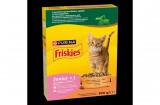 Purina FRISKIES Junior Csirkével, tejjel és hozzáadott zöldségekkel száraz macskaeledel 300g