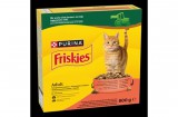 Purina FRISKIES Marhával, csirkével és zöldségekkel száraz macskaeledel 800g