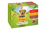 Purina FRISKIES Szószos válogatás nedves kutyaeledel 12x85g