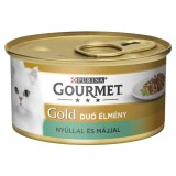 Purina Gourmet Gold Gourmet Gold  Duó Nyúllal És Májjal 85g