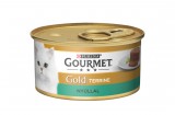Purina GOURMET GOLD Nyúllal terrine nedves macskaeledel 85g