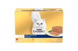 Purina GOURMET GOLD Pástétom nedves macskaeledel 12x85g